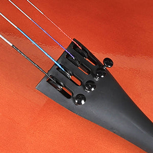 ADM 4/4 Full Size Acoustic Cello, Beginner Acoustic Cello Kit with Portable Bag, Stand, Bow, Mute, Rosin, Endpin Holder for Beginner Adults & Students