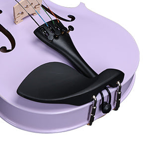 ADM Acoustic Violin for Kids Beginners,1/4 Size Acoustic Violin Fiddle for Teens Students Violin Starter Kit with Hard Case, Rosin, Shoulder Rest, Bow, Violin Music Stand and Strings,Purple