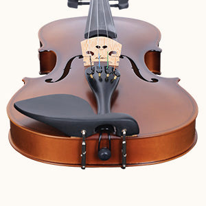 ADM Wood Violin Set for Kids Teens Students Adults Beginner Acoustic Violin Matte Fiddle Starter Kit with Hard Case, Rosin, Shoulder Rest, Bow, Clip-on Tuner and Fingerboard Sticker