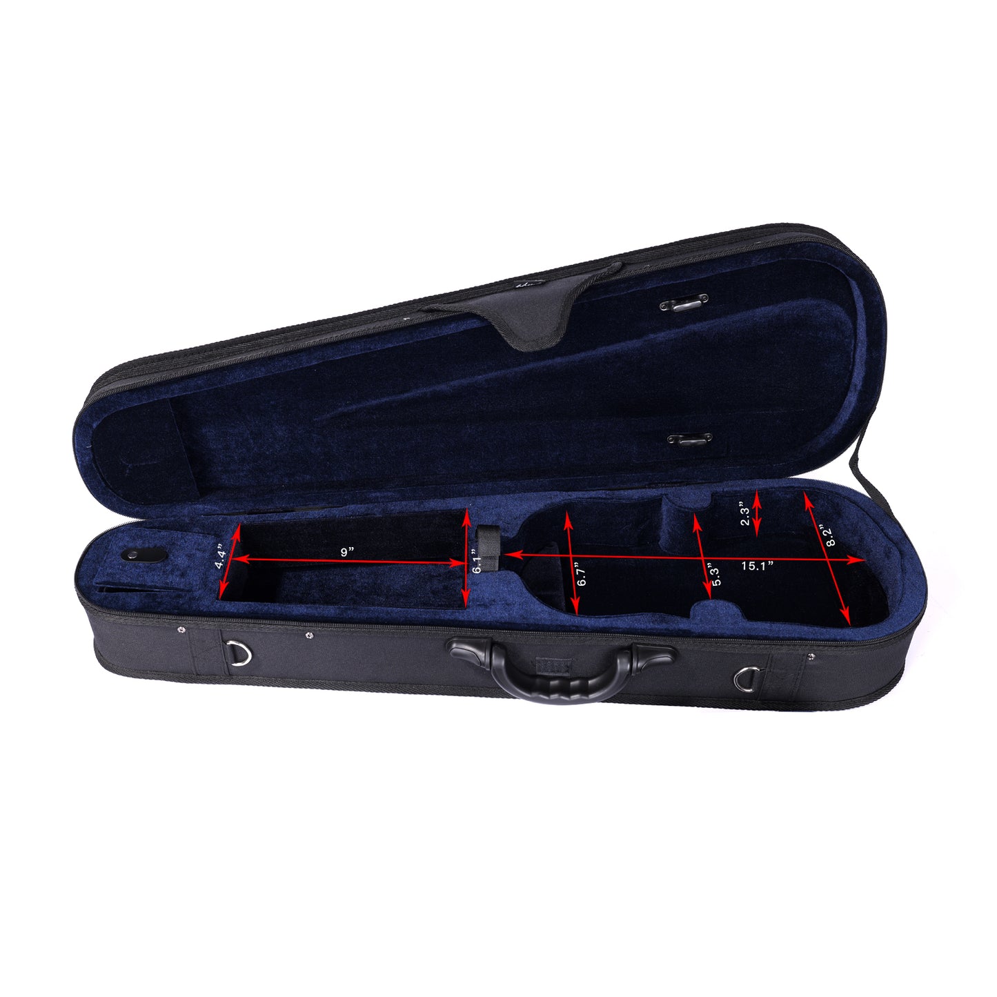 ADM 4/4 Full Size Violin Hard Case