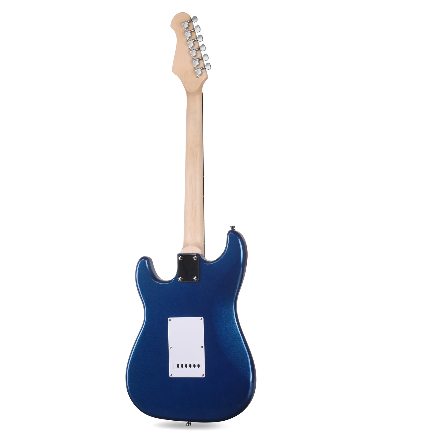 ADM Electric Guitar Beginner Kit 39 Inch Full Size Guitar Package,Glossy Blue