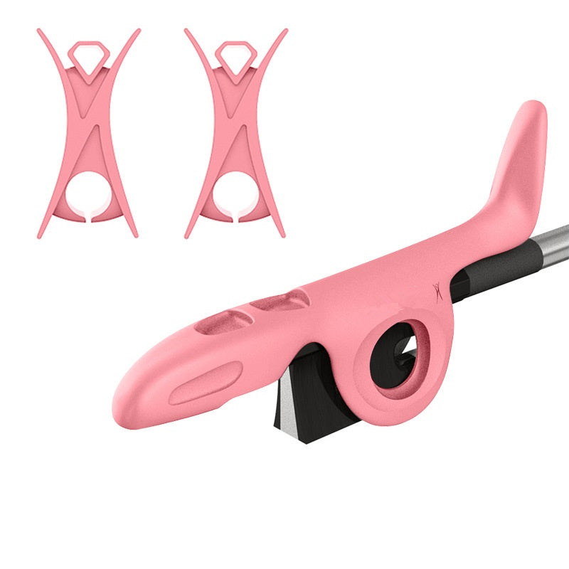 Beginner-Friendly Silicone Violin Bow Holder - Easy Install, Non-Slip Grip in 8 Vibrant Colors (Orange, White, Purple, Black, Grey, Pink, Blue, Yellow) + Bonus Bow Stoppers & Instruction Manual - Perfect for Secure & Comfortable Violin/Viola Bow Hold
