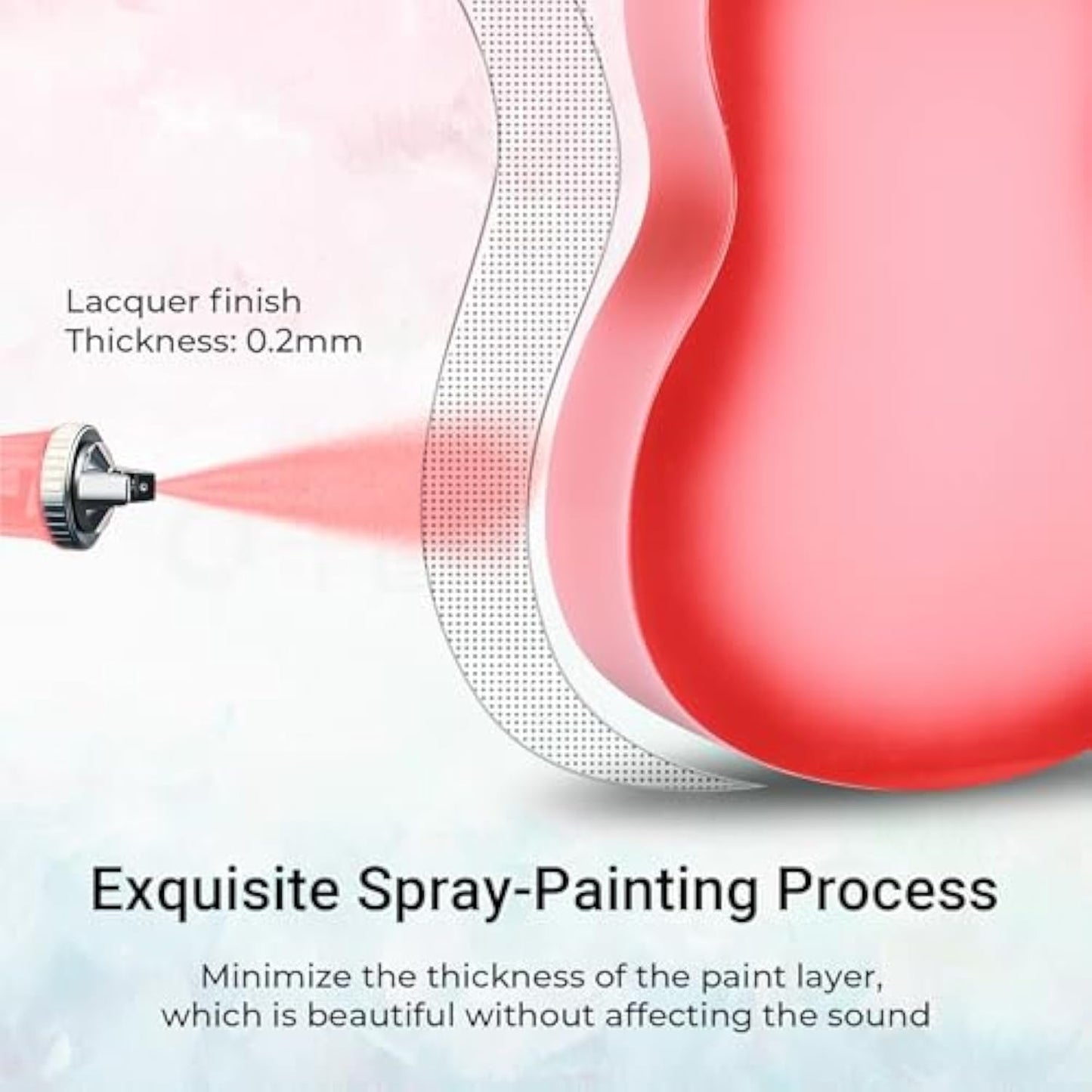 ADM Ukulele for Beginners Hawaiian Wood Ukelele Kit for Kids Adult Student Starter Professional Ukalelee Pack Bundle with Free Lessons Gig Bag Strap Nylon String Tuner (Pinkburst, 21 Inch)