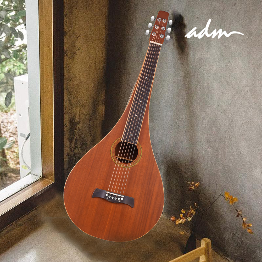 ADM Hawaiian Weissenborn Classic Acoustic Lap Steel Guitar for Enthusiasts