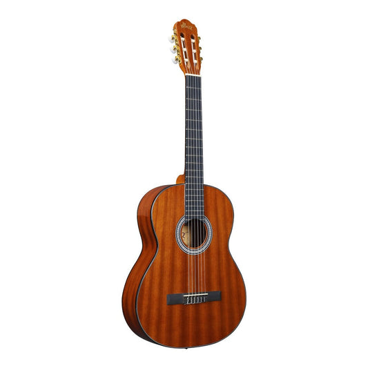 WINZZ 44-inch classical guitar with nylon strings, ideal for beginners and adults.