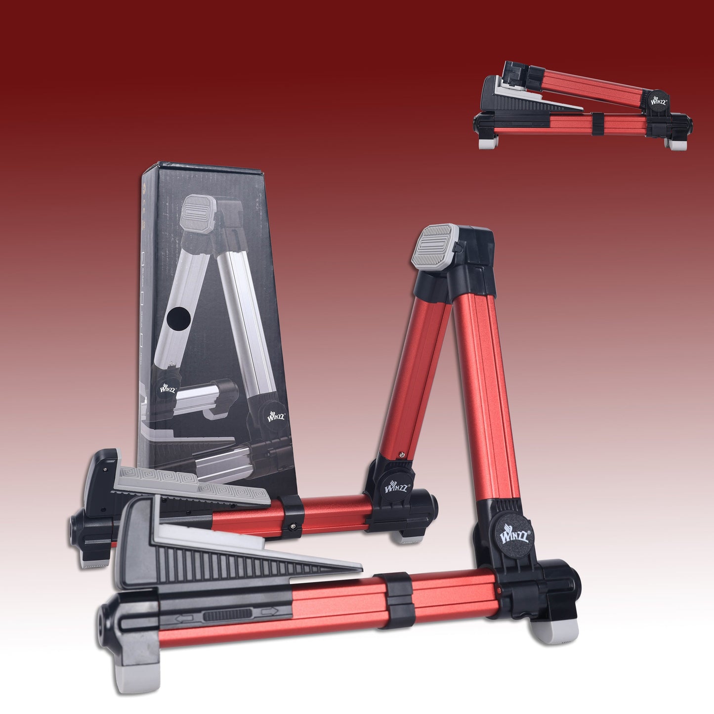 WINZZ Professional Portable Adjustable Stand for All Musical Instrument
