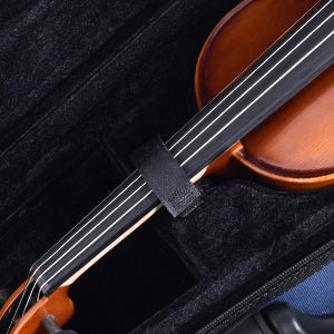 adm 4/4 Full Size Violin Hard Case Basic Professional Triangular Shape Backpack, Super Light Suspension, Blue