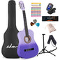 ADM Acoustic Guitar for Adults & Kids, 38" Travel Guitar Kit