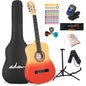 ADM Acoustic Guitar for Adults & Kids, 38" Travel Guitar Kit