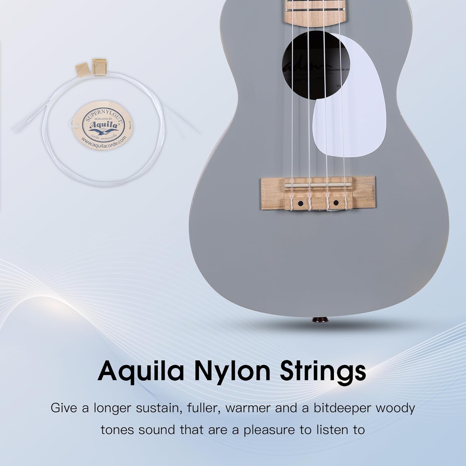 ADM 23 Inch Concert Ukulele for Beginners Hawaiian Mahogany Wood Ukele Alldaysmusic