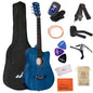 ADM 38'' Acoustic Cutaway Guitar for Kids Beginner Kit with Free Lessons, Tuner