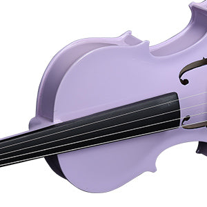 ADM Acoustic Violin for Kids Beginners,1/4 Size Acoustic Violin Fiddle for Teens Students Violin Starter Kit with Hard Case, Rosin, Shoulder Rest, Bow, Violin Music Stand and Strings,Purple