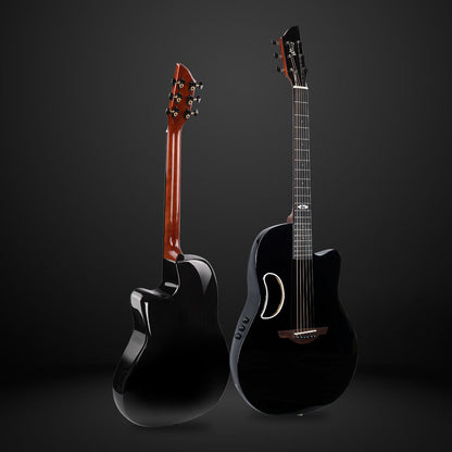 WINZZ AFO300C Solid Spruce Top With Carbon Fiber Back Acoustic Guitar