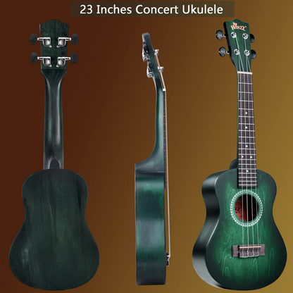 WINZZ HAND RUBBED Series-AU-H01A Vintage Hawaiian Beginner Ukulele