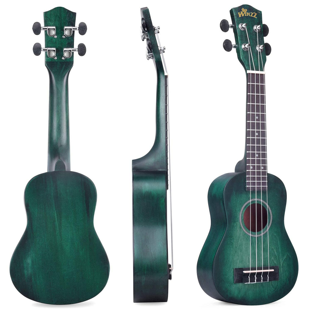 WINZZ HAND RUBBED Series-AU-H01A Vintage Hawaiian Beginner Ukulele
