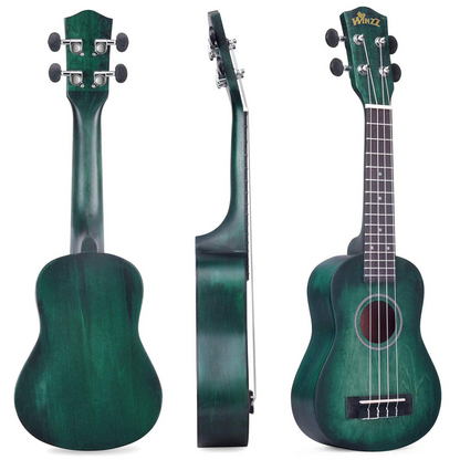WINZZ HAND RUBBED Series-AU-H01A Vintage Hawaiian Beginner Ukulele