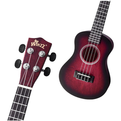 WINZZ HAND RUBBED Series-AU-H01A Vintage Hawaiian Beginner Ukulele