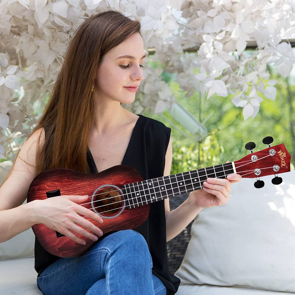 WINZZ HAND RUBBED Series-AU-H01A Vintage Hawaiian Beginner Ukulele