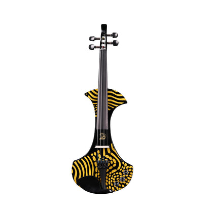 Aileen 20th Anniversary Edition AV-D501 ELECTRIC VIOLIN -4/4 Electric Violin with Carbon Fiber Top, Ebony Fingerboard, Piezo Pickup
