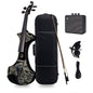 Aileen 20th Anniversary Edition AV-D501 ELECTRIC VIOLIN -4/4 Electric Violin with Carbon Fiber Top, Ebony Fingerboard, Piezo Pickup