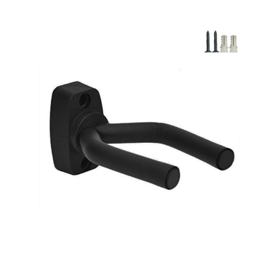 【6 packs】Guitar Hanger Wall Hook Holder Stand - Easy To Install - Fits All Size Guitars, Bass, Mandolin, Banjo, Ukulele