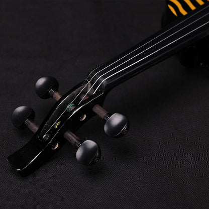 Aileen 20th Anniversary Edition AV-D501 ELECTRIC VIOLIN -4/4 Electric Violin with Carbon Fiber Top, Ebony Fingerboard, Piezo Pickup