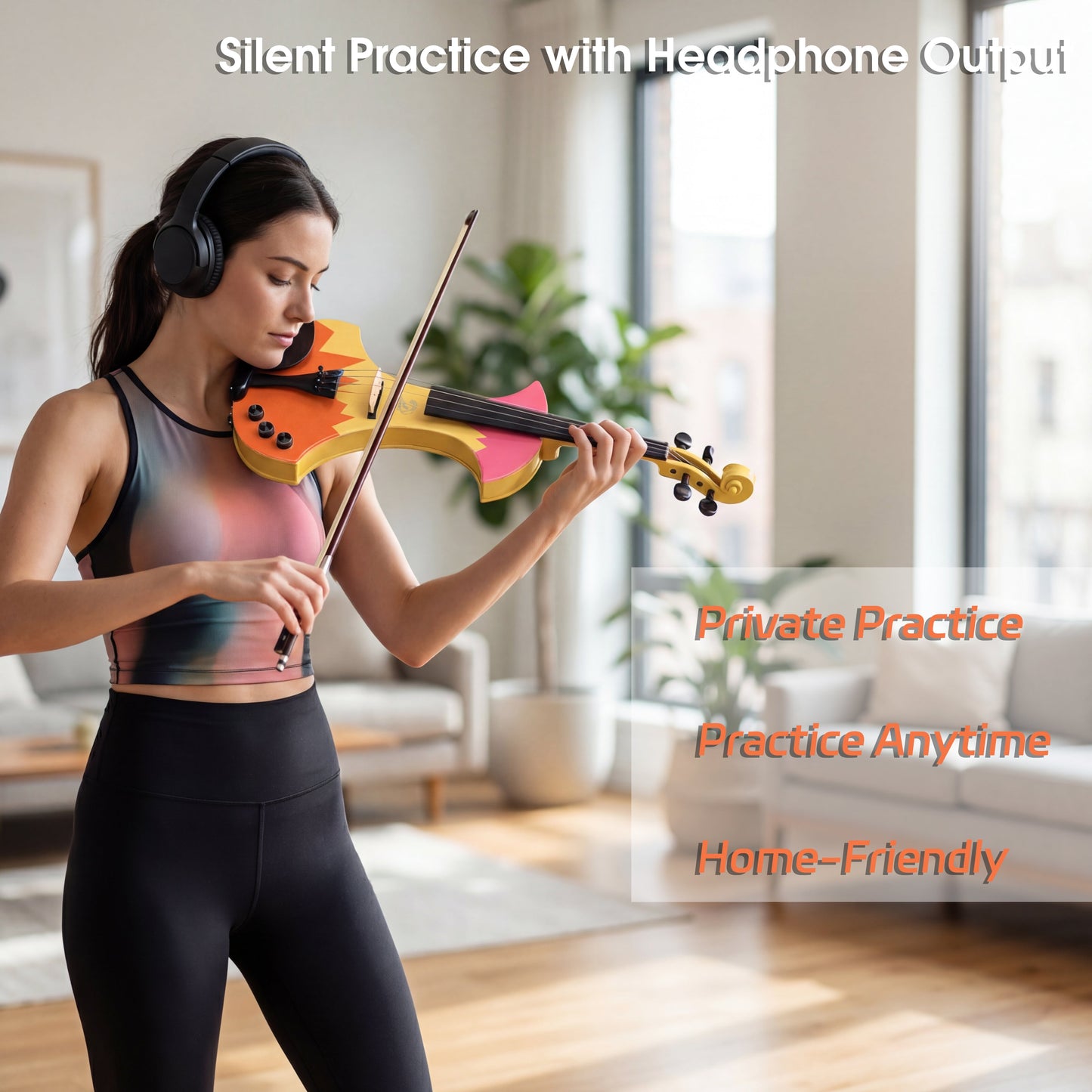 Aileen AV-D501 Electric Violin 4/4 – 20th Anniversary Edition with Piezo Pickup