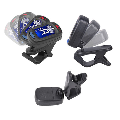 ADM A9 Guitar Tuner Clip On for Acoustic/Electric Guitar, Ukulele, Violin, Bass, Banjo & Chromatic Tuning Modes