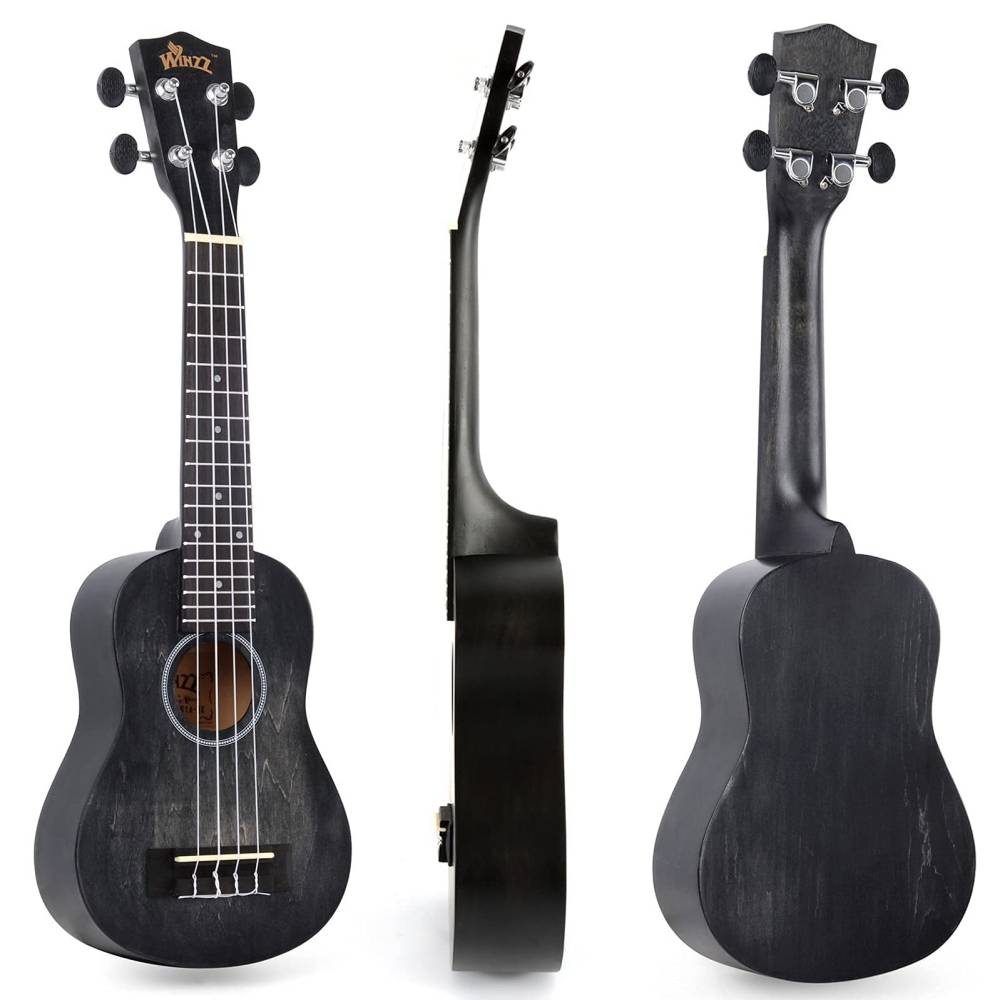 WINZZ HAND RUBBED Series-AU-H01A Vintage Hawaiian Beginner Ukulele