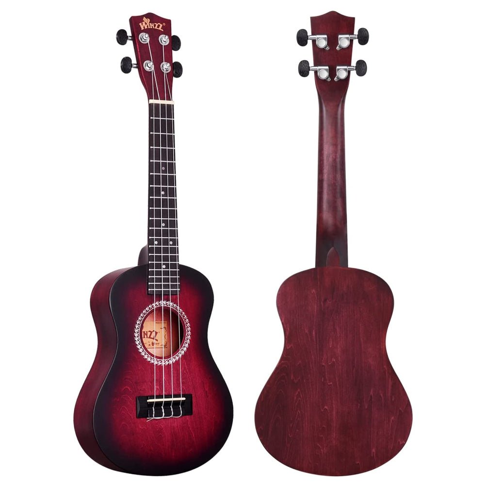 WINZZ HAND RUBBED Series-AU-H01A Vintage Hawaiian Beginner Ukulele - winzzguitars