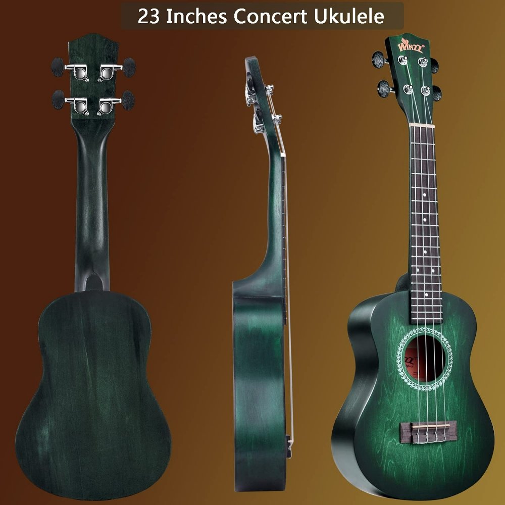 WINZZ HAND RUBBED Series-AU-H01A Vintage Hawaiian Beginner Ukulele - winzzguitars